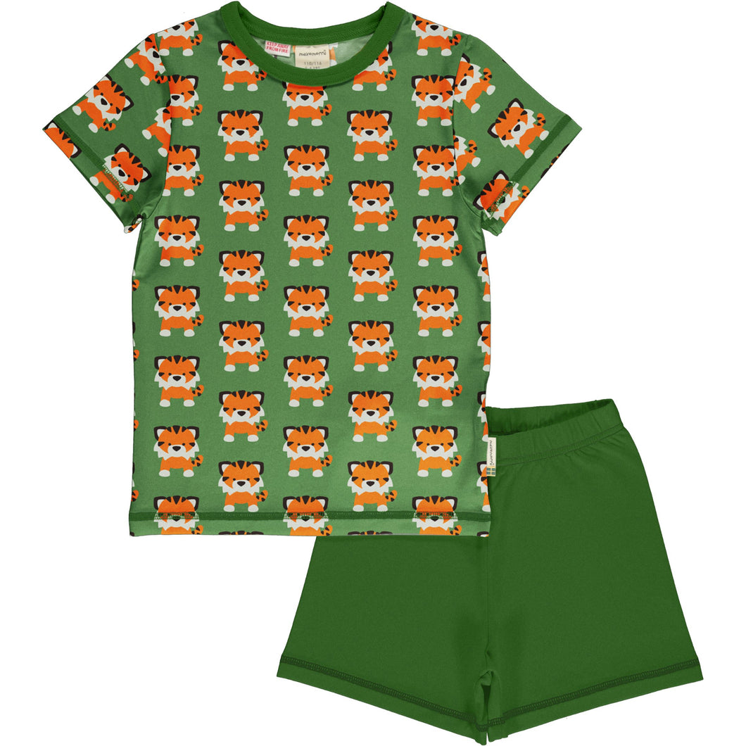 Tangerine Tiger Pyjama Set SS