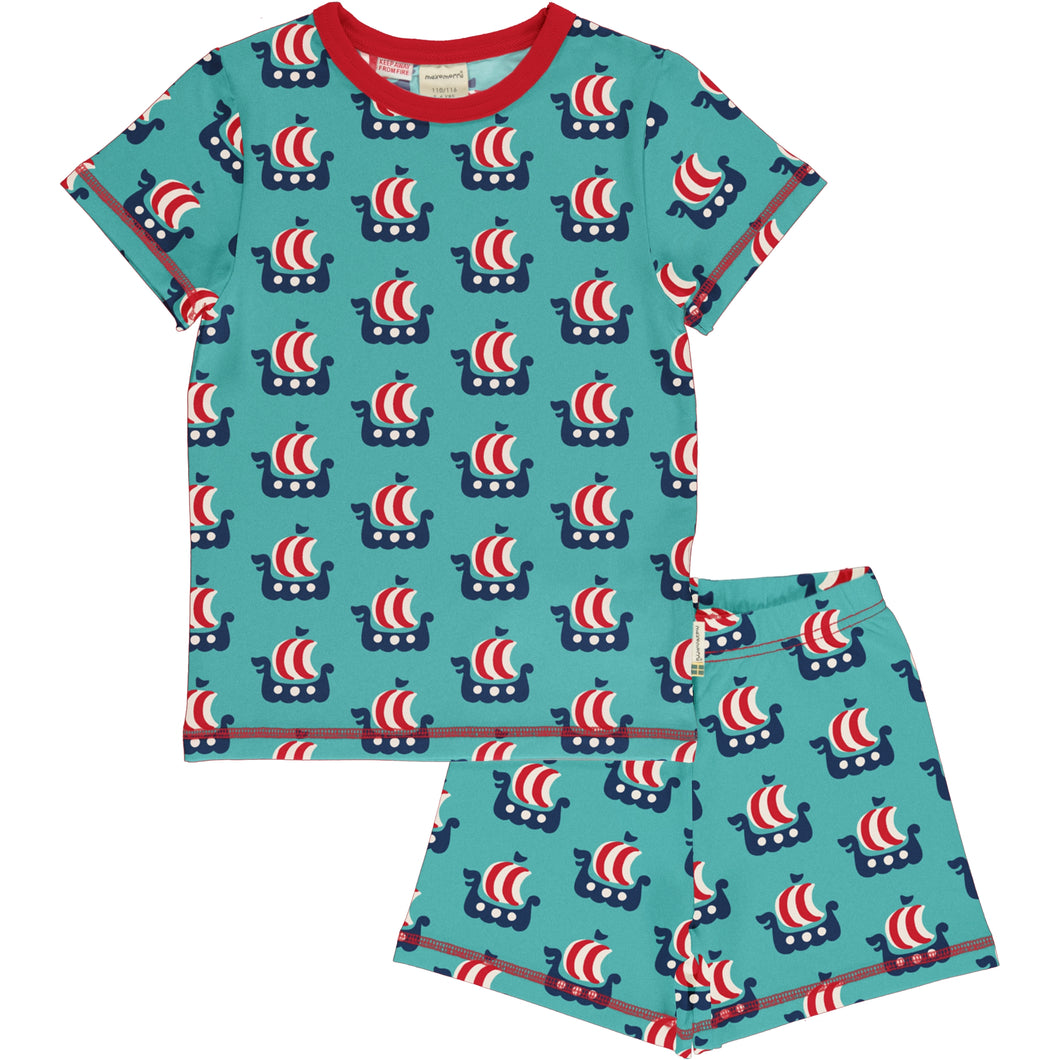 Viking Ship Pyjama Set SS