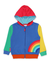 Load image into Gallery viewer, Rainbow Applique Hoodie

