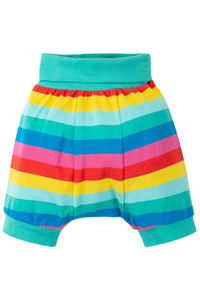 Shallot Shorts - Flamingo Multi Stripe