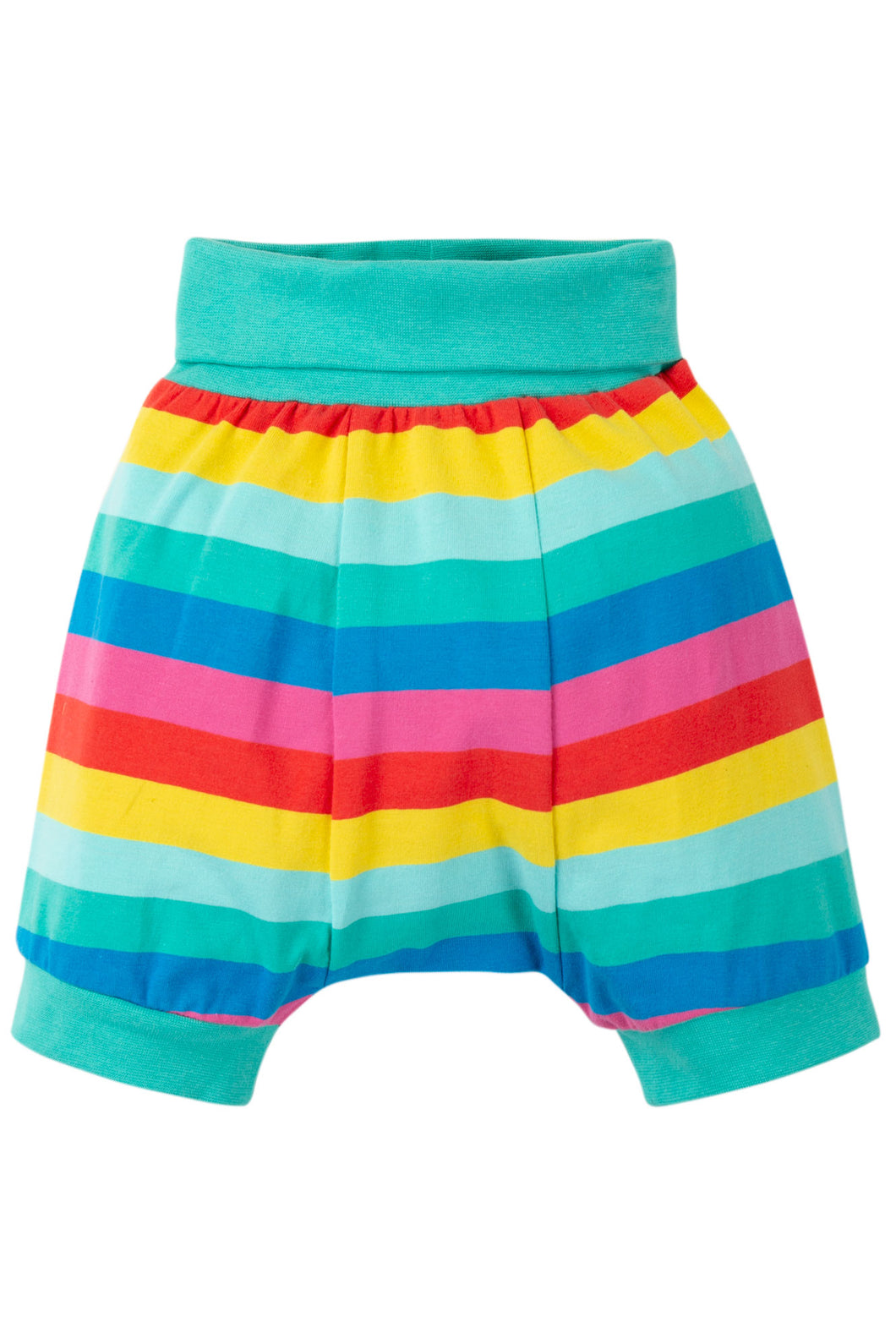 Shallot Shorts - Flamingo Multi Stripe