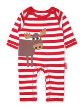 Load image into Gallery viewer, Moose Wrap Around Sleepsuit
