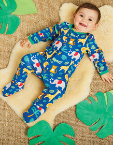 Jungle Print Sleepsuit