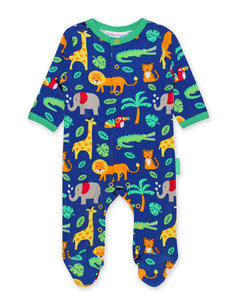 Jungle Print Sleepsuit