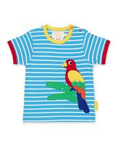 Load image into Gallery viewer, Parrot Applique T-Shirt
