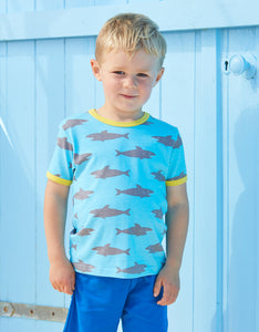 Shark Print T-Shirt