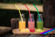 Load image into Gallery viewer, Silicone Drinking Straws - Reusable, BPA Free &amp; Vegan - 6 Pack
