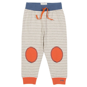 Orange Knee Stripy Joggers