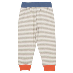 Orange Knee Stripy Joggers
