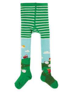 Little Norah Tights - Scots Pine/Scene