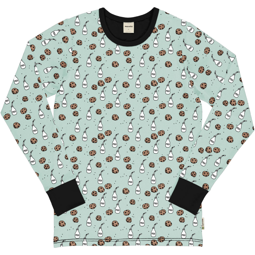 Milk & Cookies Adult LS Top