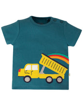 Load image into Gallery viewer, Scout Applique Top - Steely Blue/Truck
