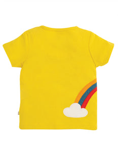 Scout Applique Top - Sunflower/Dino