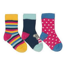 Load image into Gallery viewer, 3 Pack Mousey Socks
