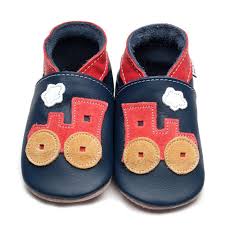 Toot Train Blue Shoes
