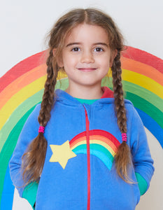 Shooting Star Applique Hoodie