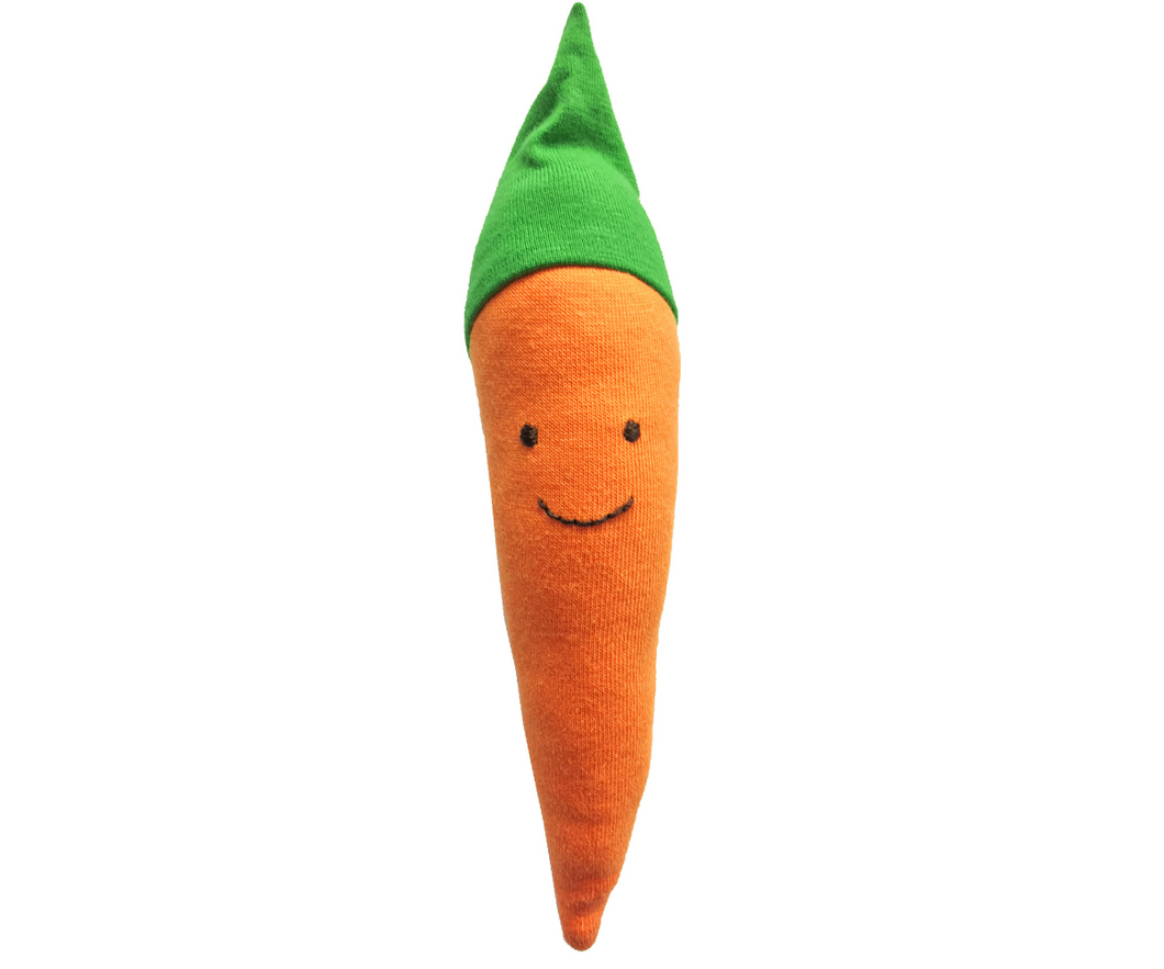 Organic Baby Carrot Soft Toy