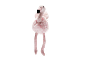 Knitted Pastel Pink Flamingo Rattle