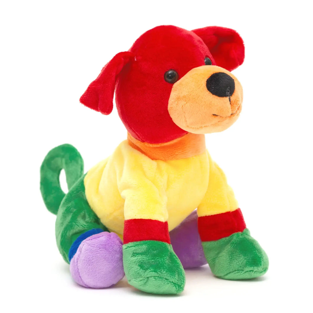 Gay Pride Rainbow Dog