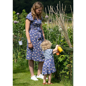 Adults Ocean Crab Wrap Dress