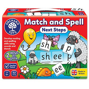 Match and Spell Next Steps Game