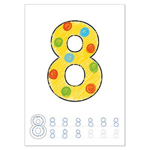 Number Colouring Book