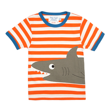 Load image into Gallery viewer, Shark Applique T-shirt
